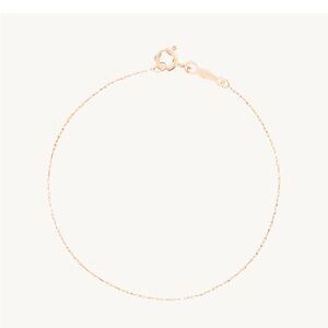 Catbird Hundred Summers Delicate 14k Solid Gold Bracelet